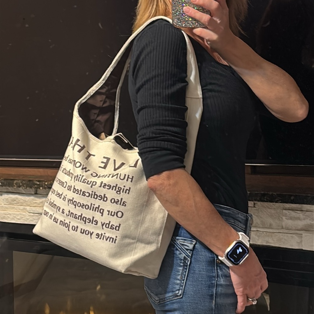 Hunting World 4th Edition Borneo Charity Tote Bag - EUC